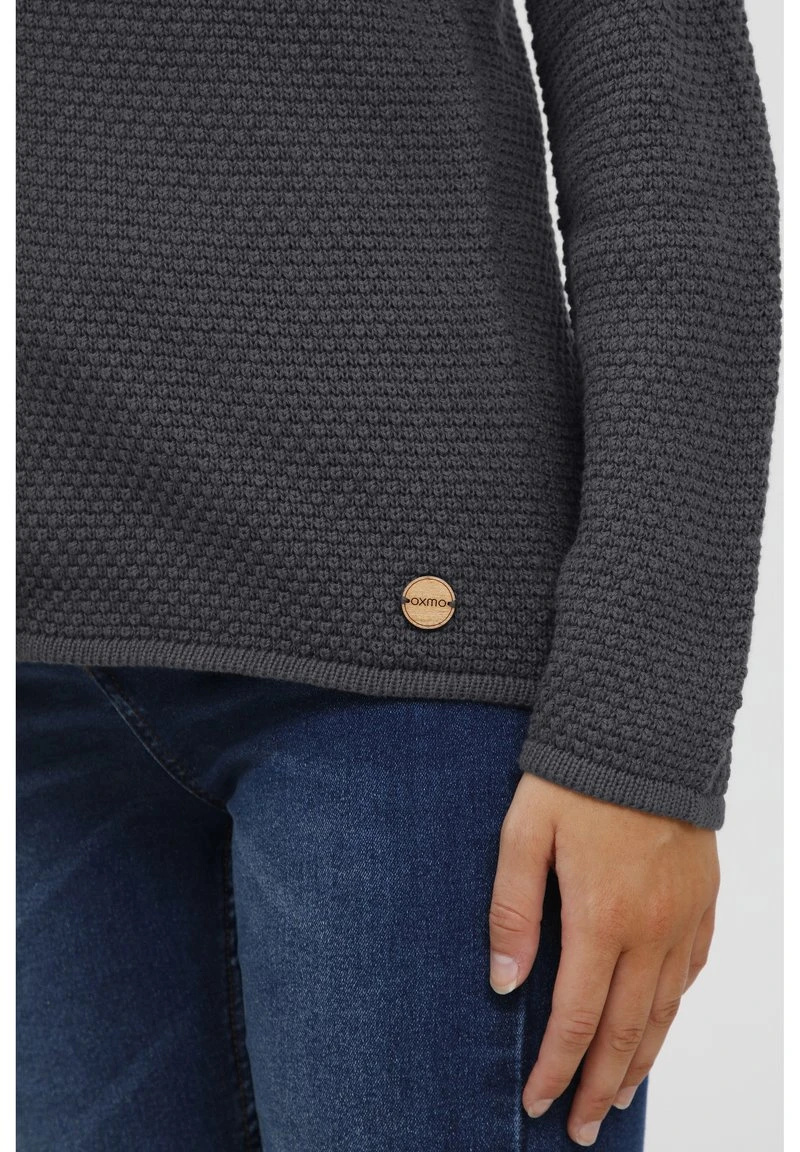 OXMO OXHELGA - Strickjacke - Pewter 7 OXMO OXHELGA - Strickjacke - Pewter – Bild 5