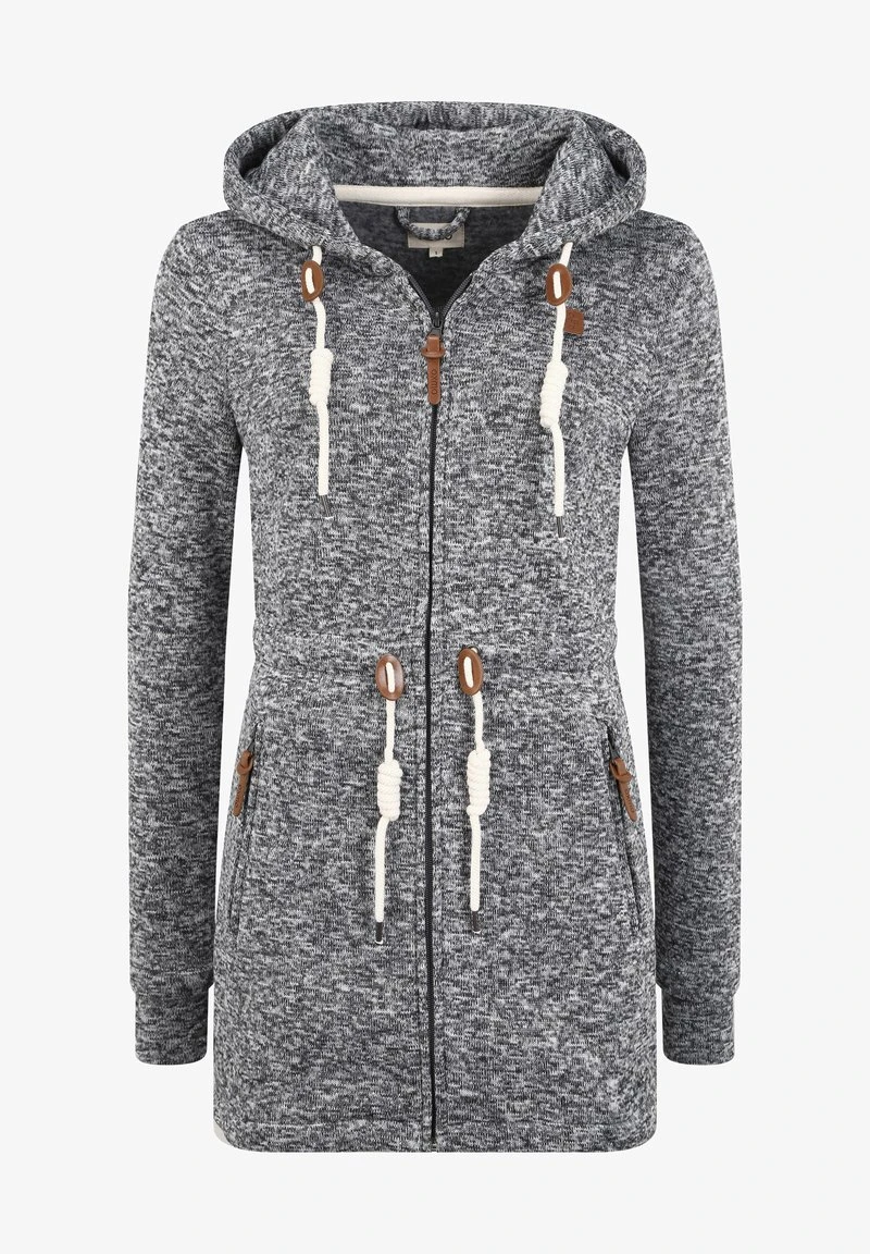 OXMO OXTHORA - Kurzmantel - Dark Grey 8 OXMO OXTHORA - Kurzmantel - Dark Grey – Bild 6