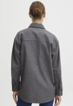 OXMO VALEN - Strickjacke - Medium Grey Melange -Oxmo 9030e48a5837453289fa64a5bd205f02