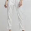 OXMO ALFA - Stoffhose - Off White -Oxmo 93f0db6db3ab496a88775702482cc22b