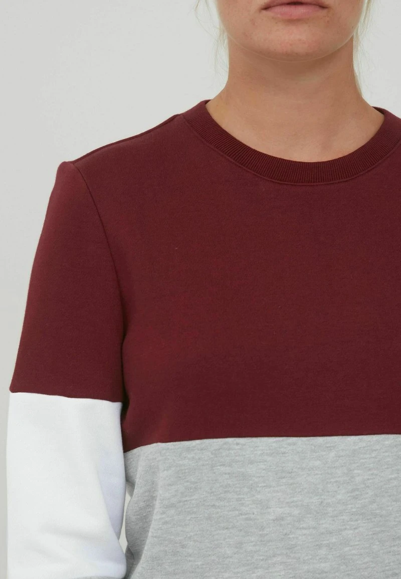 OXMO OXOMAYA - Sweatshirt - Wine Red 6 OXMO OXOMAYA - Sweatshirt - Wine Red – Bild 4