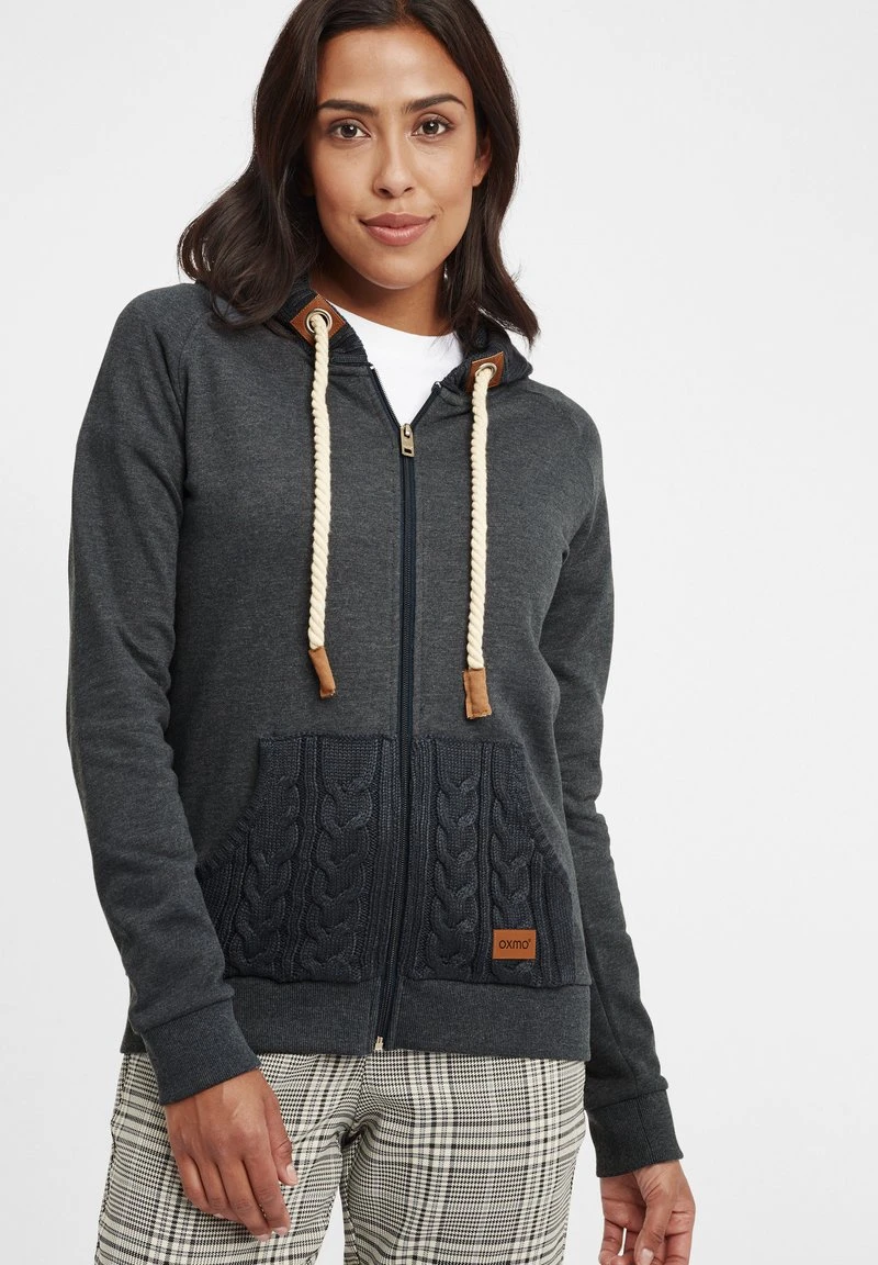 OXMO OXMATILDA - Sweatjacke - Dar Grey M 3 OXMO OXMATILDA - Sweatjacke - Dar Grey M