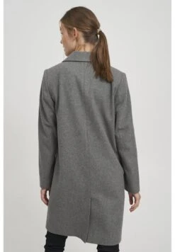 OXMO OXNETA - Klassischer Mantel - Medium Grey Melange -Oxmo 97faf7757138408abc95e69b39b26e74