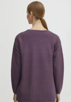 OXMO OXMILINE - Strickjacke - Grape Jam -Oxmo 9893731fb680475ea74d9f8f19a512c9