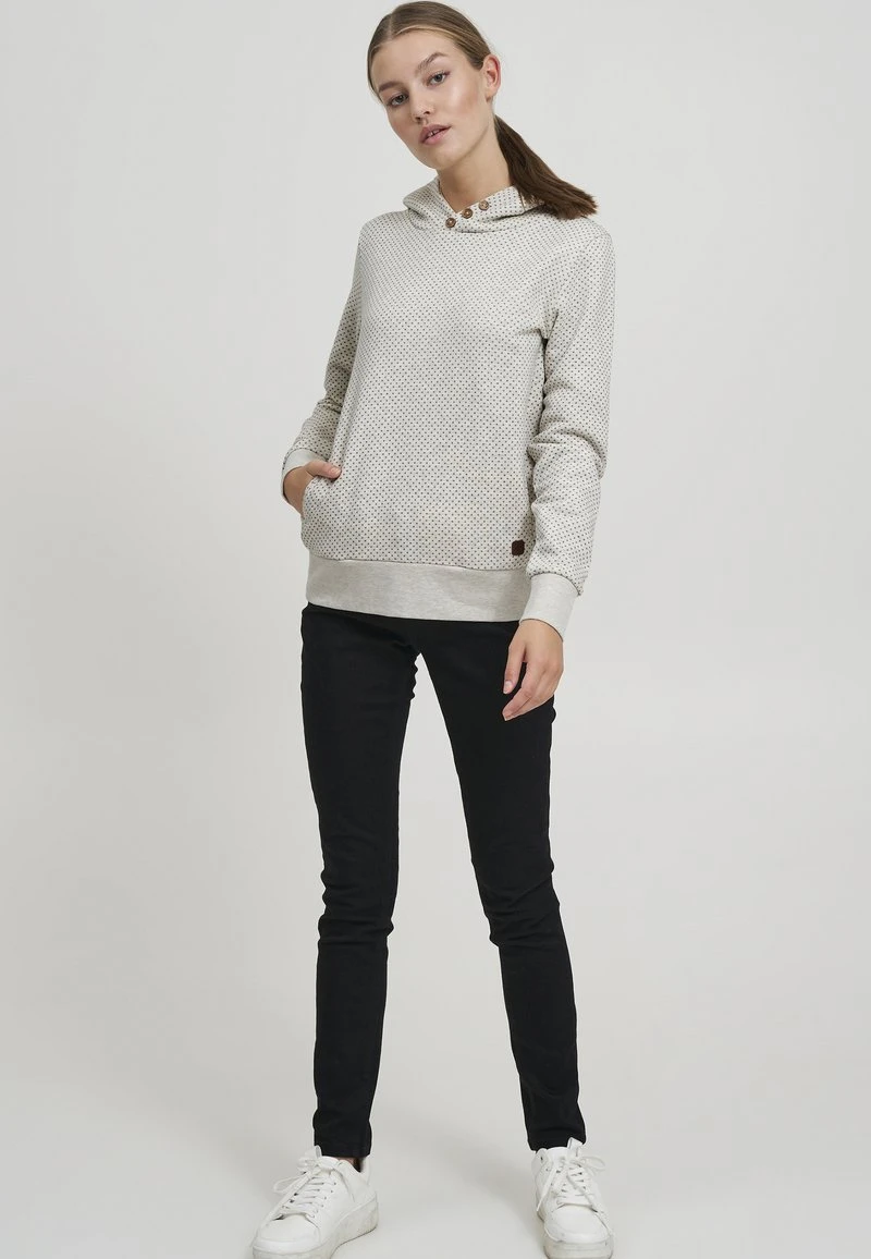 OXMO OXVERA - Kapuzenpullover - Oyster Grey Melange 4 OXMO OXVERA - Kapuzenpullover - Oyster Grey Melange – Bild 2