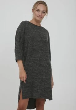 OXMO OXBINALA - Strickkleid - Dark Grey Melange -Oxmo 993c82f3e7f74aac9fef9240faf9f7b9 1