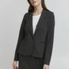 OXMO AENNE - Blazer - Medium Grey Melange -Oxmo 99efdc4a319e46fcbe9feacfb51beb3f