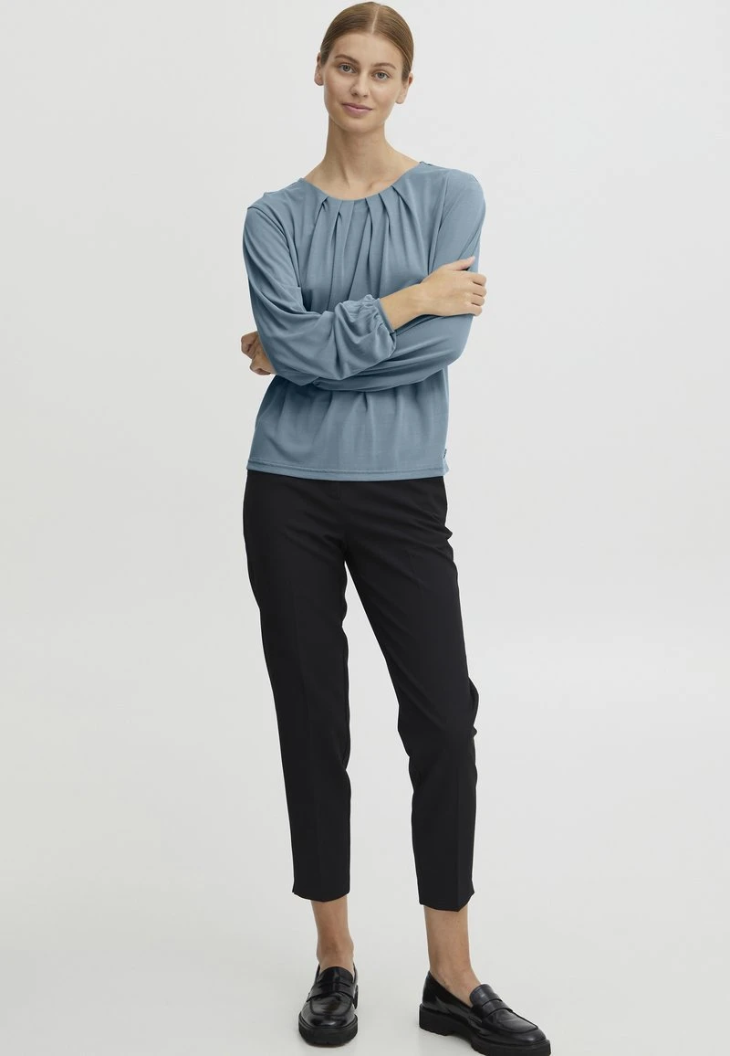 OXMO OXHAL - Bluse - Smoke Blue 4 OXMO OXHAL - Bluse - Smoke Blue – Bild 2