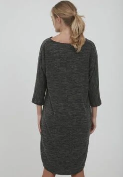 OXMO OXBINALA - Strickkleid - Dark Grey Melange -Oxmo 9bbeed7b2f4c42fd82c6088b874e4b84