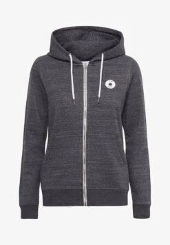 OXMO OXHELNA - Sweatjacke - Black Melange -Oxmo 9c643af345524831b21cadadff90a6ae