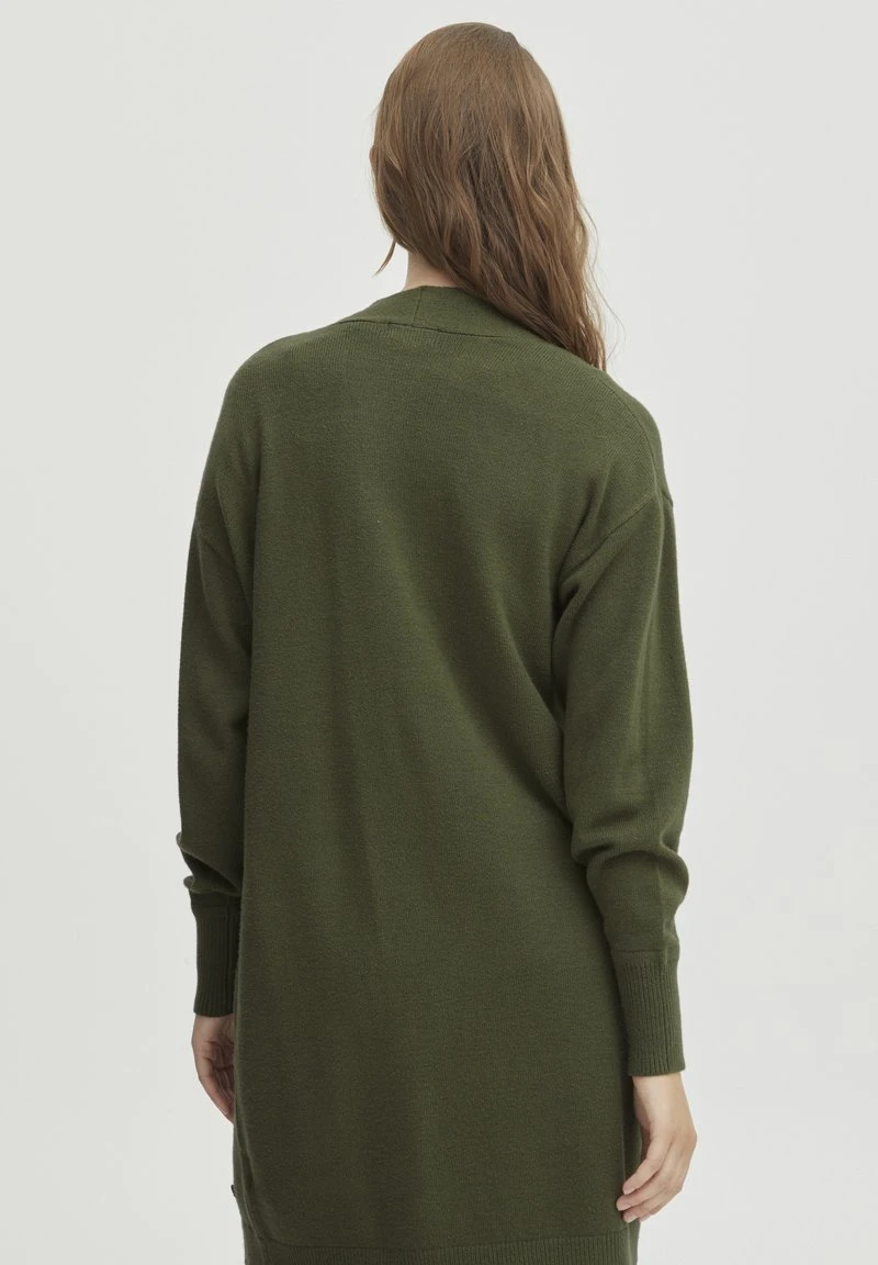 OXMO OXRITIANA - Strickjacke - Rifle Green Melange 5 OXMO OXRITIANA - Strickjacke - Rifle Green Melange – Bild 3