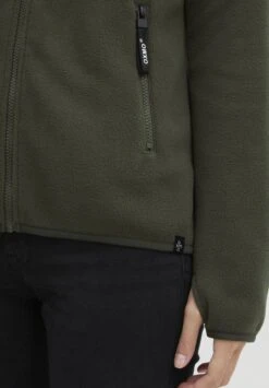 OXMO OXFINJA - Fleecejacke - Ivy Green -Oxmo 9e125a6cbe444389826a3704a47cecb0