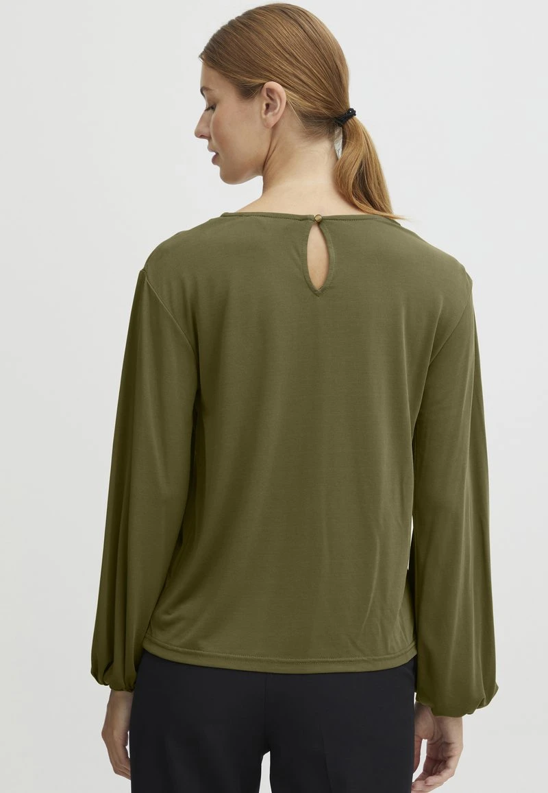 OXMO OXHAL - Bluse - Military Olive 5 OXMO OXHAL - Bluse - Military Olive – Bild 3