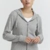 OXMO OXLOVA - Sweatjacke - Light Grey Melange -Oxmo 9ee58a96166c4dce8d210507fd2af17c