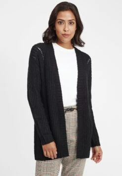 OXMO OXCLEA - Strickjacke - Black