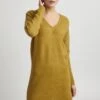 OXMO OXIDA - Strickkleid - Honey Mustard Melange -Oxmo 9f83722d6f6049618b25f2b384fdcc69