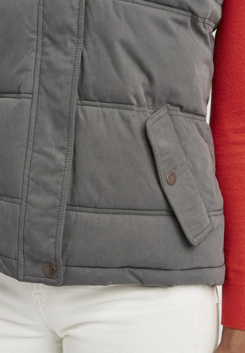 OXMO OXLEWONDA - Weste - Dark Grey 7 OXMO OXLEWONDA - Weste - Dark Grey – Bild 5