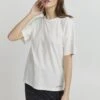 OXMO PINALA - T-Shirt Basic - Cloud Dancer -Oxmo a1539513b2a048f8b57d67695223a9e3