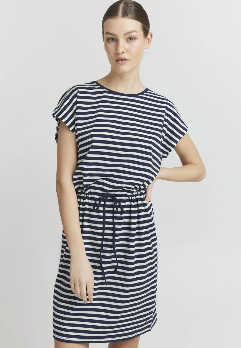 OXMO STILLA - Jerseykleid - Total Eclipse 3 OXMO STILLA - Jerseykleid - Total Eclipse