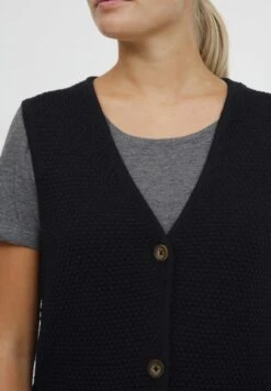 OXMO OXHEIDI - Weste - Black 11 OXMO OXHEIDI - Weste - Black -Oxmo a3cdea62843940a899a7bc206ccf7ab8