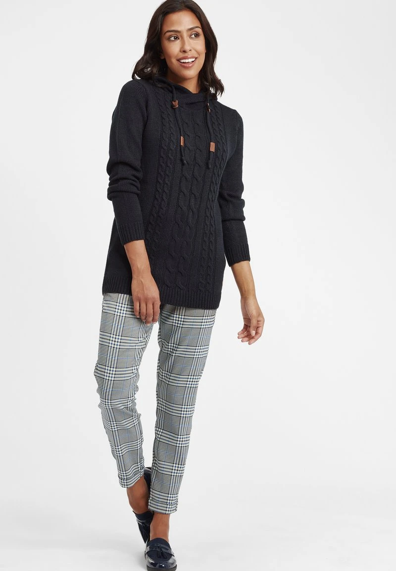 OXMO OXCABLE - Kapuzenpullover - Black 4 OXMO OXCABLE - Kapuzenpullover - Black – Bild 2