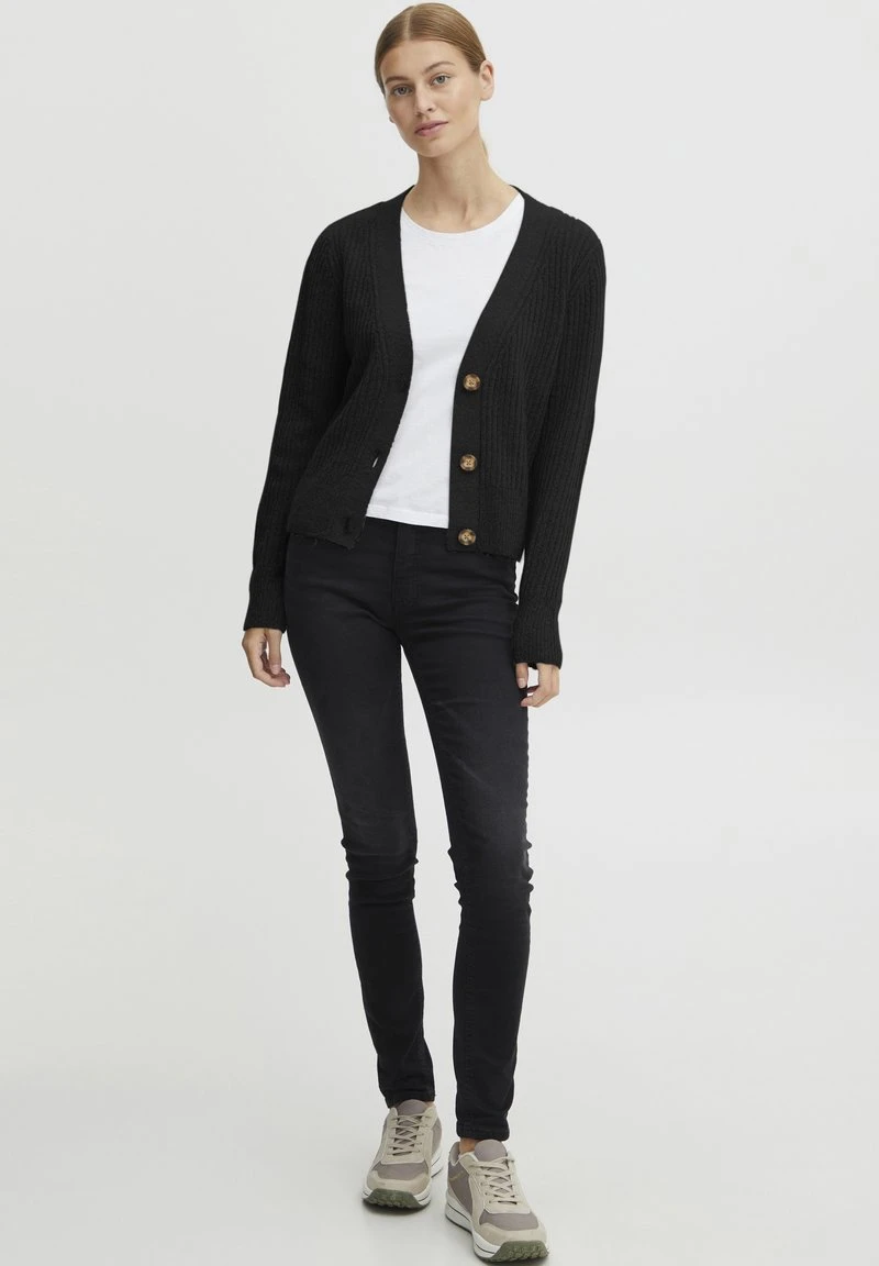 OXMO OXNORENE - Strickjacke - Black 4 OXMO OXNORENE - Strickjacke - Black – Bild 2