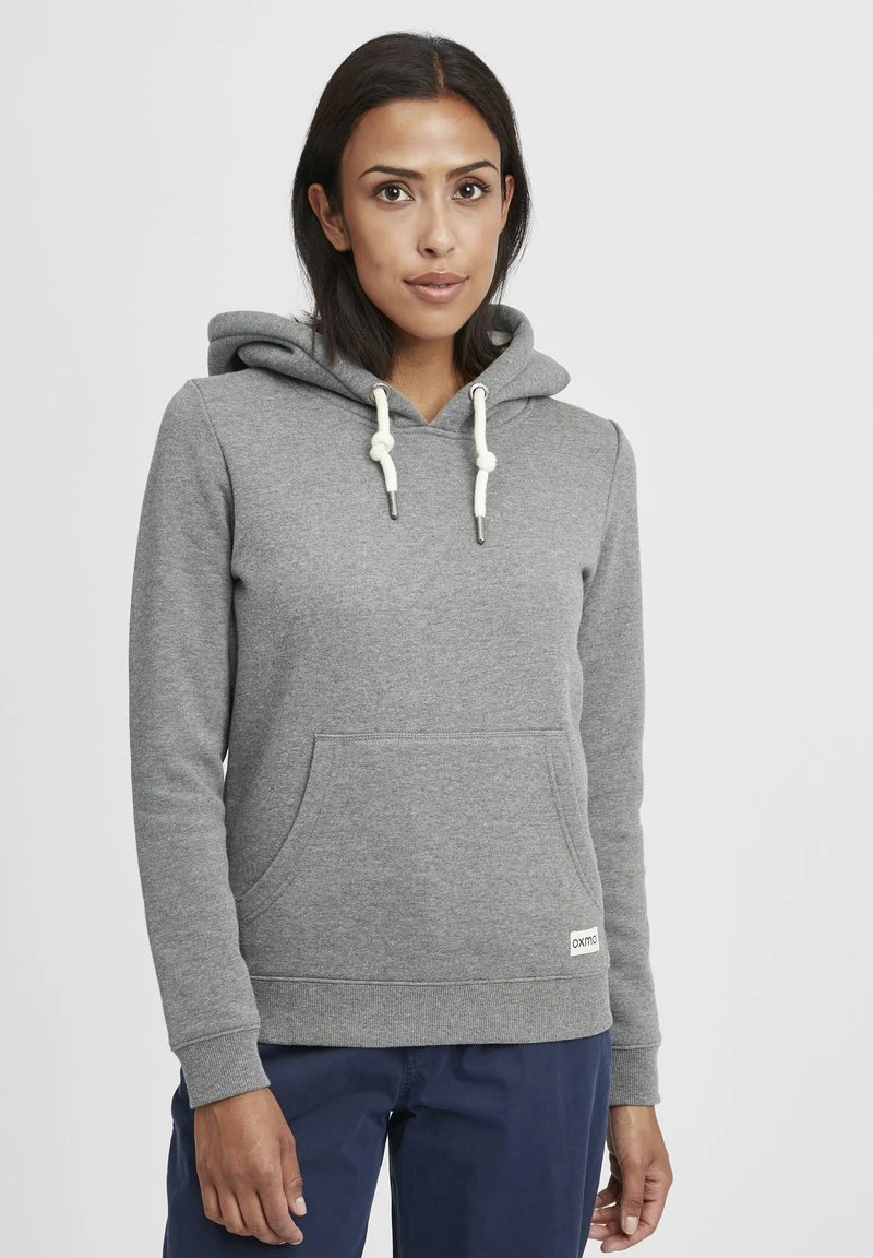 OXMO OXBINNA - Kapuzenpullover - Grey Melange 2 OXMO OXBINNA - Kapuzenpullover - Grey Melange