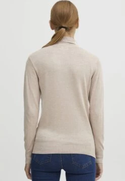 OXMO KATJA - Strickpullover - Cement Melange -Oxmo aa909626eb3240bfa329db3d02eb5539