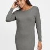 OXMO OXELLA - Strickkleid - Grey Mel -Oxmo ace0a49cfb004246a9a74cdd3625227e