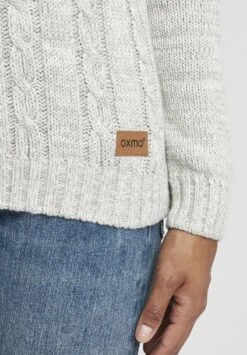 OXMO OXPHIA - Strickpullover - Lig Grey M -Oxmo aea40649f1af4ebc9d5dcc2f601c70e5