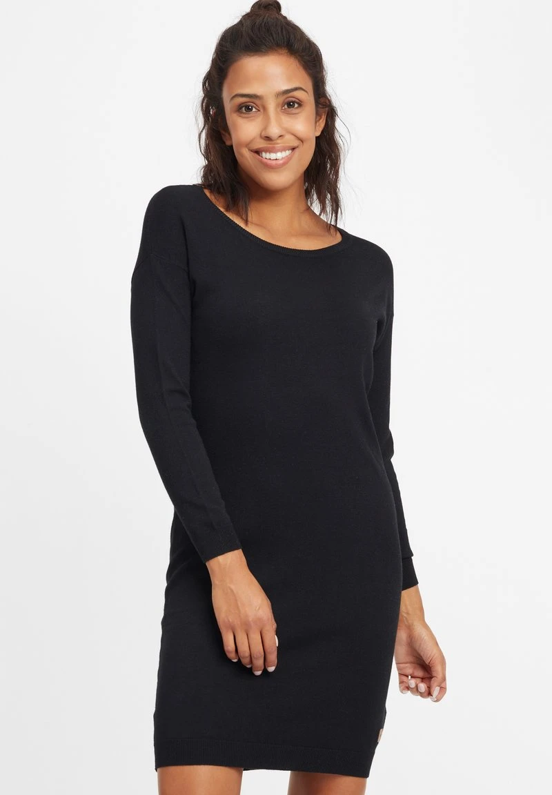OXMO OXELLA - Strickkleid - Black 3 OXMO OXELLA - Strickkleid - Black