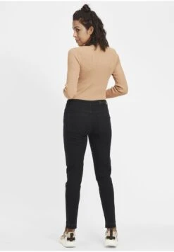 OXMO OXIRABELLE - Jeans Slim Fit - Black -Oxmo b14eed1b35f7416f8216e4120821478c