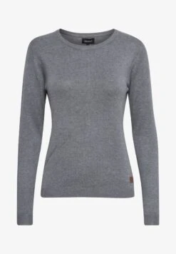 OXMO OXEDDA - Strickpullover - Grey Mel -Oxmo b1e13933791b47b296619a902a486f1a