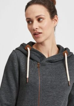 OXMO OXVICKY - Sweatjacke - Dar Grey M -Oxmo b4b08f9125d140ca86a3b03428001997