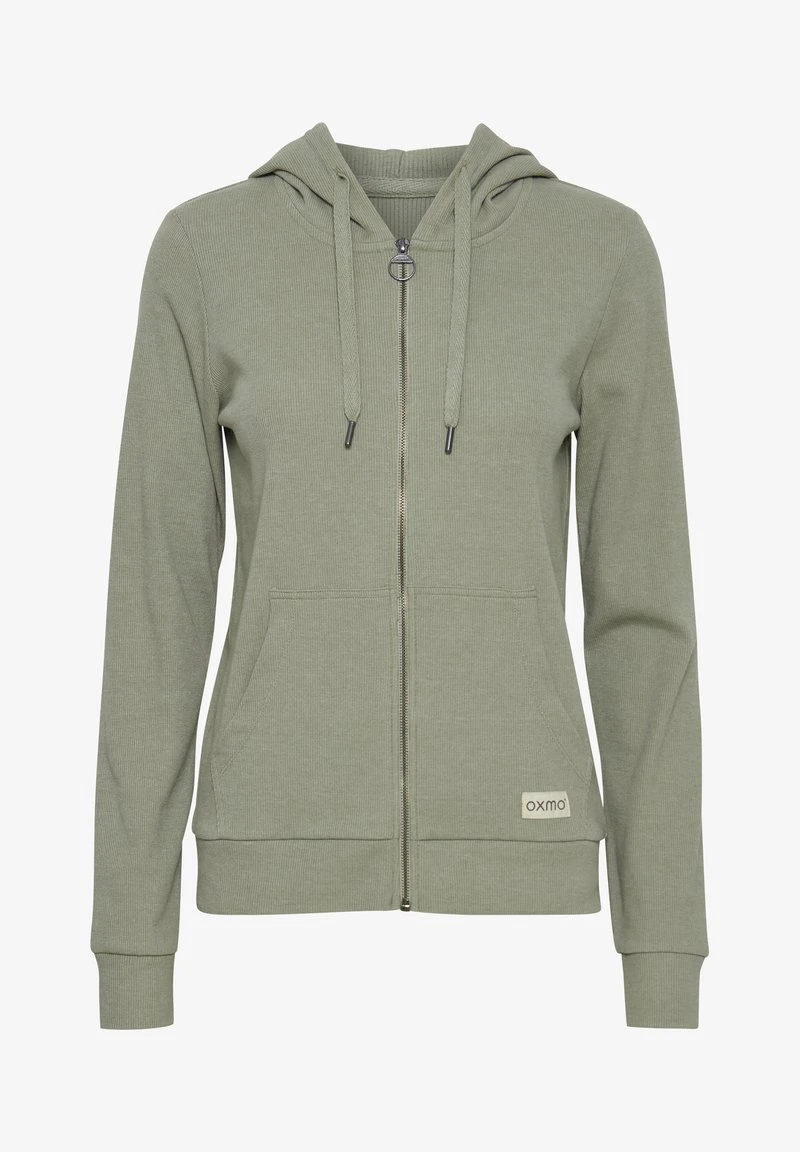 OXMO OXLOVA - Sweatjacke - Seagrass Melange 7 OXMO OXLOVA - Sweatjacke - Seagrass Melange – Bild 5