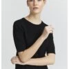 OXMO OXHELIN - T-Shirt Basic - Black 1 OXMO OXHELIN - T-Shirt Basic - Black -Oxmo b7ce94f1082044eb8291b4758382e58e