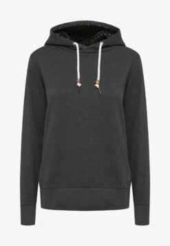 OXMO OXULRIKA - Kapuzenpullover - Dark Grey Melange -Oxmo b7d76dad40654cef941ae1df3b4b4ee0