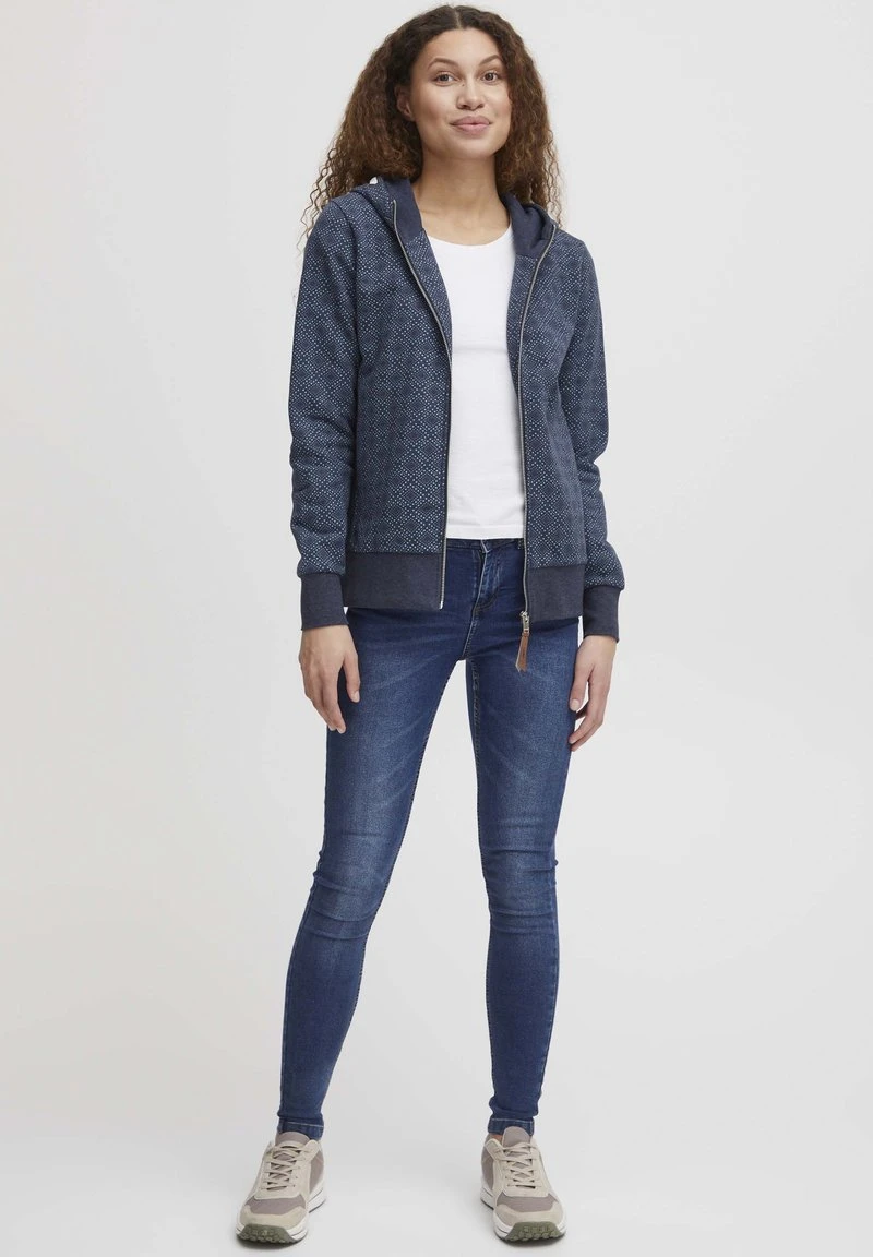 OXMO VENDELA - Sweatjacke - Total Eclipse Melange 4 OXMO VENDELA - Sweatjacke - Total Eclipse Melange – Bild 2