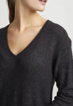 OXMO OXIDA - Strickkleid - Dark Grey Melange -Oxmo bbda7fefa4dc4f87887eb3460a91b891