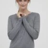 OXMO OXEDDA - Strickpullover - Grey Mel 2 OXMO OXEDDA - Strickpullover - Grey Mel -Oxmo c11c31f1cc194d02b033a896bc56bacd