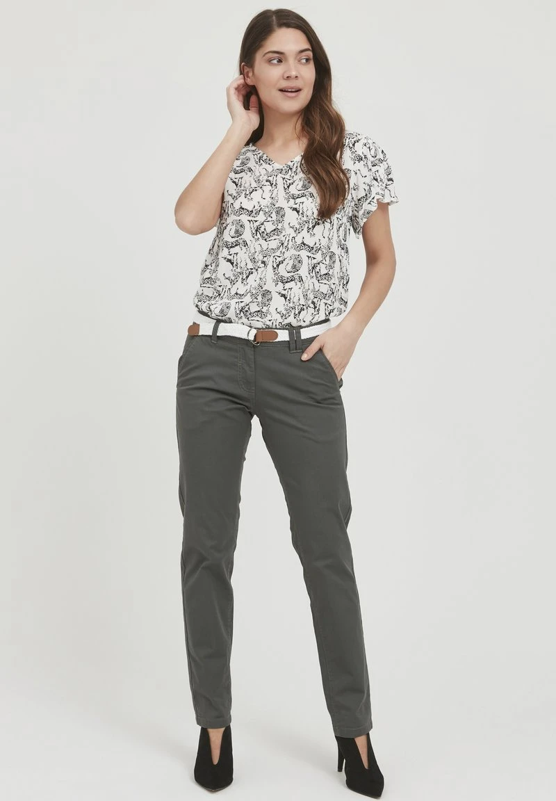 OXMO OXCHAKIRA - Chino - Dark Grey 4 OXMO OXCHAKIRA - Chino - Dark Grey – Bild 2