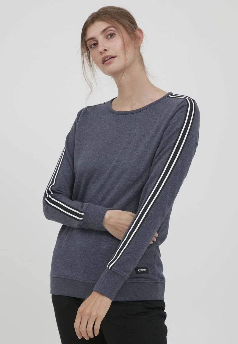 OXMO OXGABITA - Sweatshirt - Insignia Blue Melange 3 OXMO OXGABITA - Sweatshirt - Insignia Blue Melange