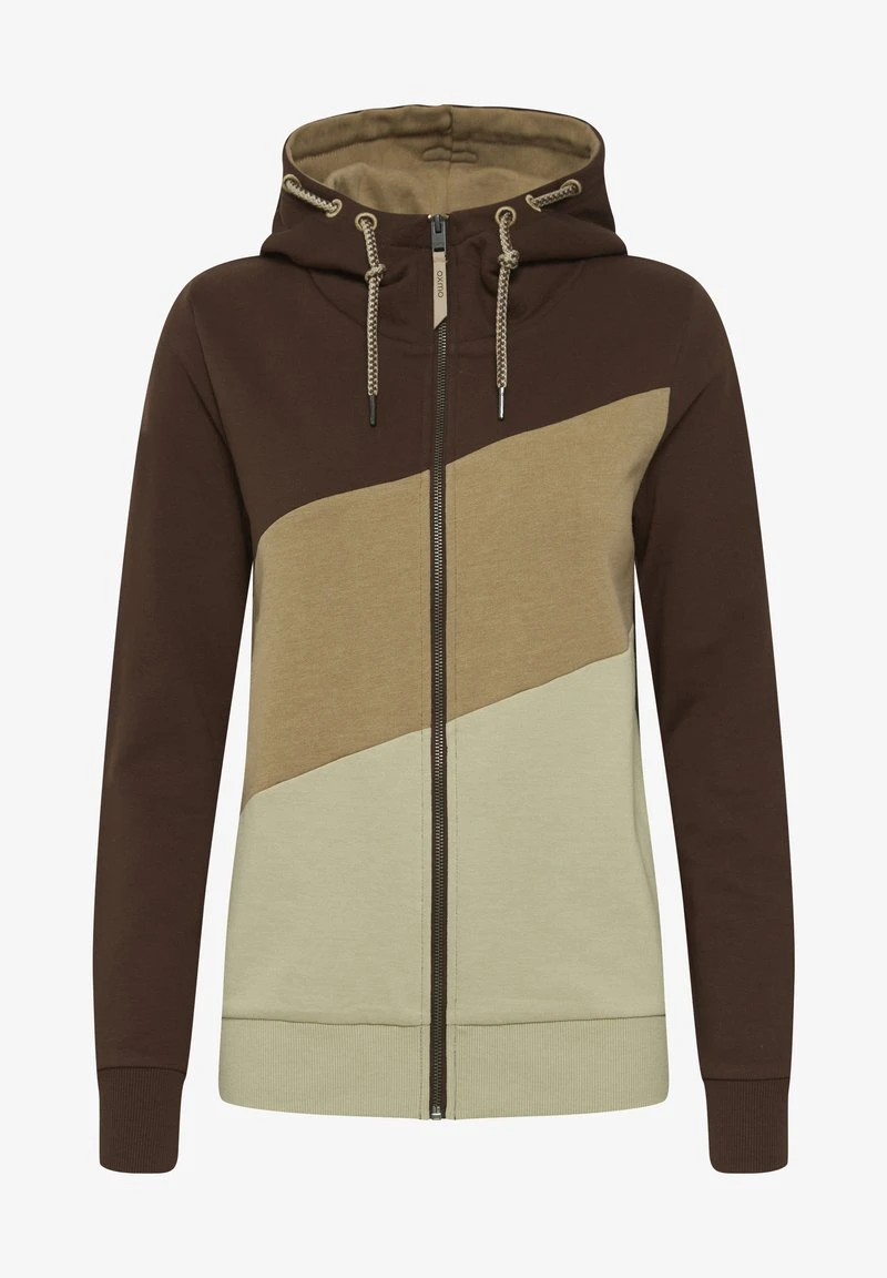 OXMO OXAGGI - Sweatjacke - Chicory Coffee 7 OXMO OXAGGI - Sweatjacke - Chicory Coffee – Bild 6