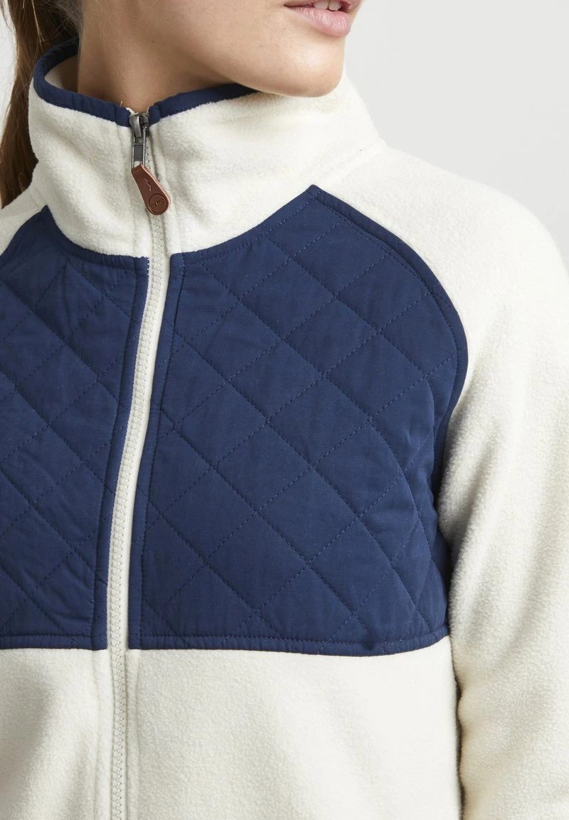 OXMO OXMALIN - Fleecejacke - Oatmeal 6 OXMO OXMALIN - Fleecejacke - Oatmeal – Bild 4