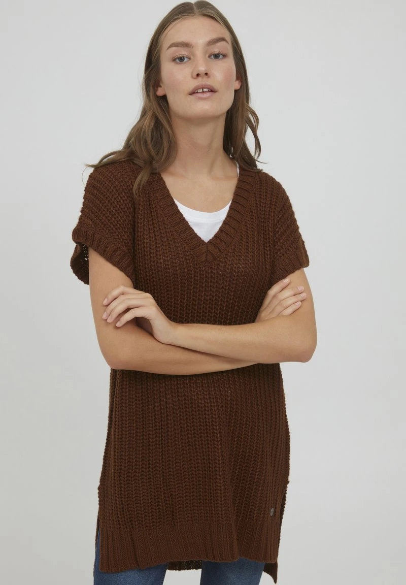 OXMO OXLENE - Strickpullover - Brown 3 OXMO OXLENE - Strickpullover - Brown