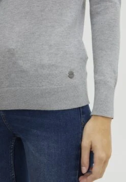 OXMO KATJA - Strickpullover - Mid Grey Melange 12 OXMO KATJA - Strickpullover - Mid Grey Melange -Oxmo c8dc01d6a1274918882e9b65bdfd06ab