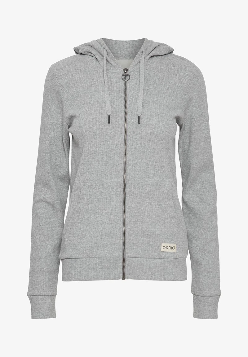 OXMO OXLOVA - Sweatjacke - Light Grey Melange 7 OXMO OXLOVA - Sweatjacke - Light Grey Melange – Bild 5