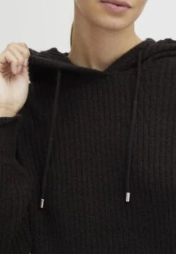 OXMO OXNORMA - Kapuzenpullover - Black Melange -Oxmo cbe37e0cd0b5437c99252ce1b2182ce7