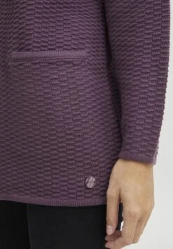 OXMO OXMILINE - Strickjacke - Grape Jam -Oxmo cdee2bca0cad4db994cabea720eaec36