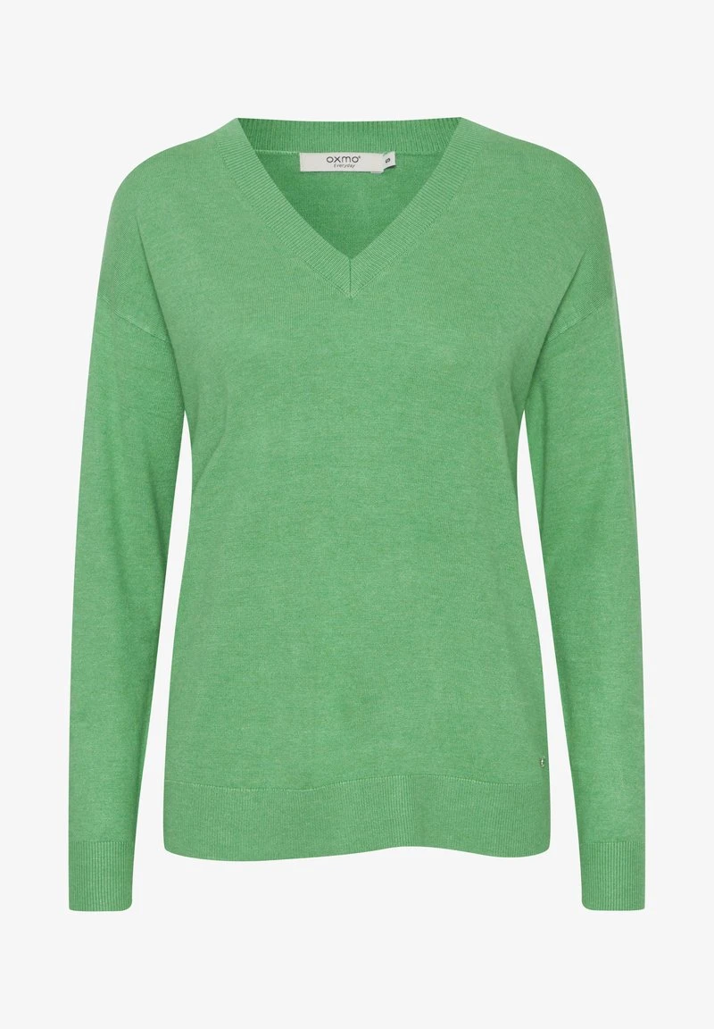 OXMO OXHELLE - Strickpullover - Ming Green Melange 8 OXMO OXHELLE - Strickpullover - Ming Green Melange – Bild 6